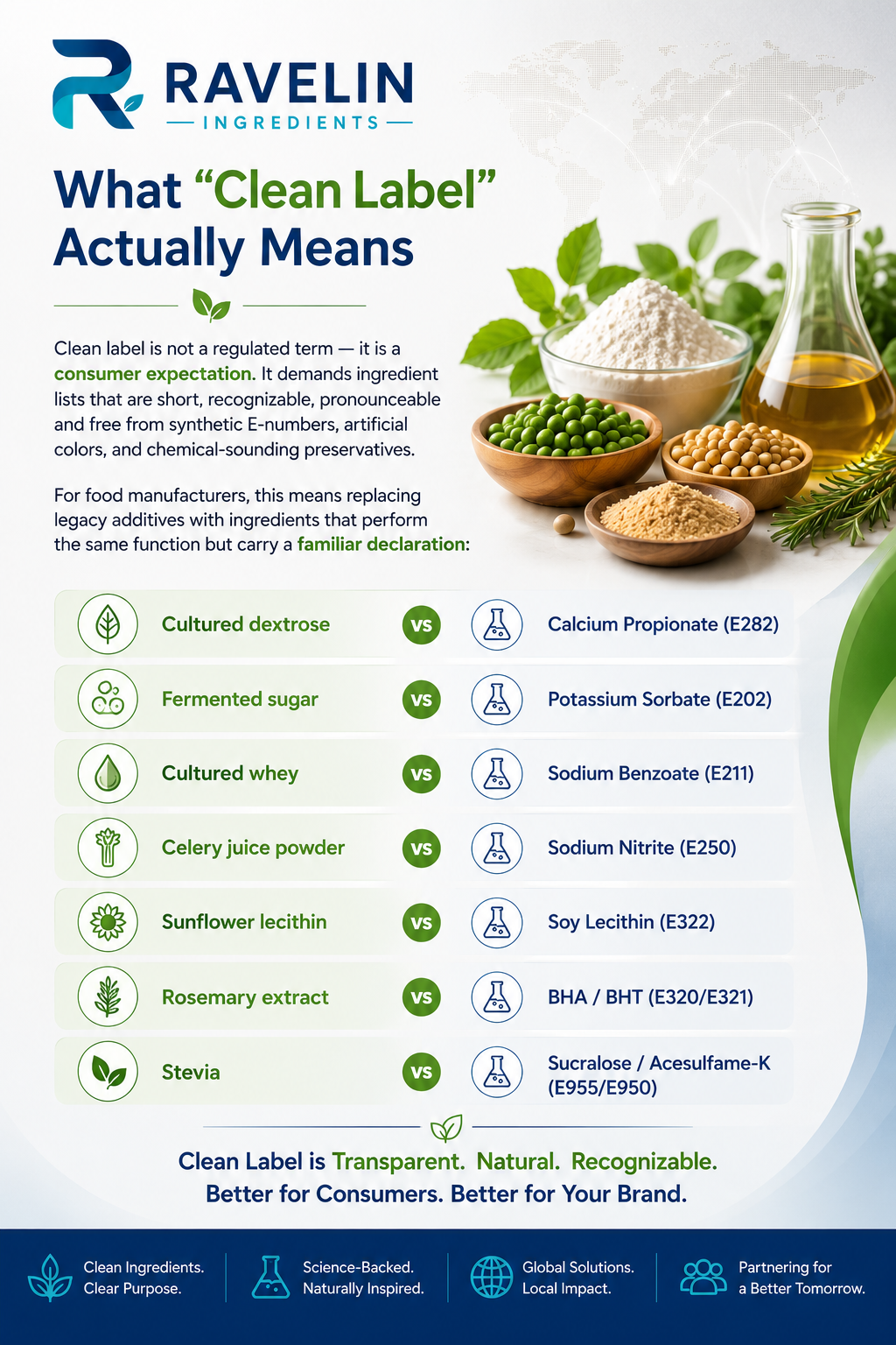 clean label middle
