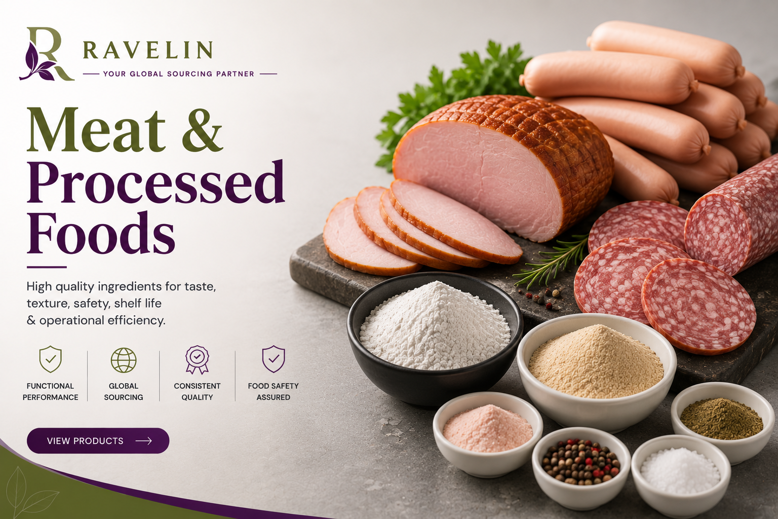 industries meat & processed food