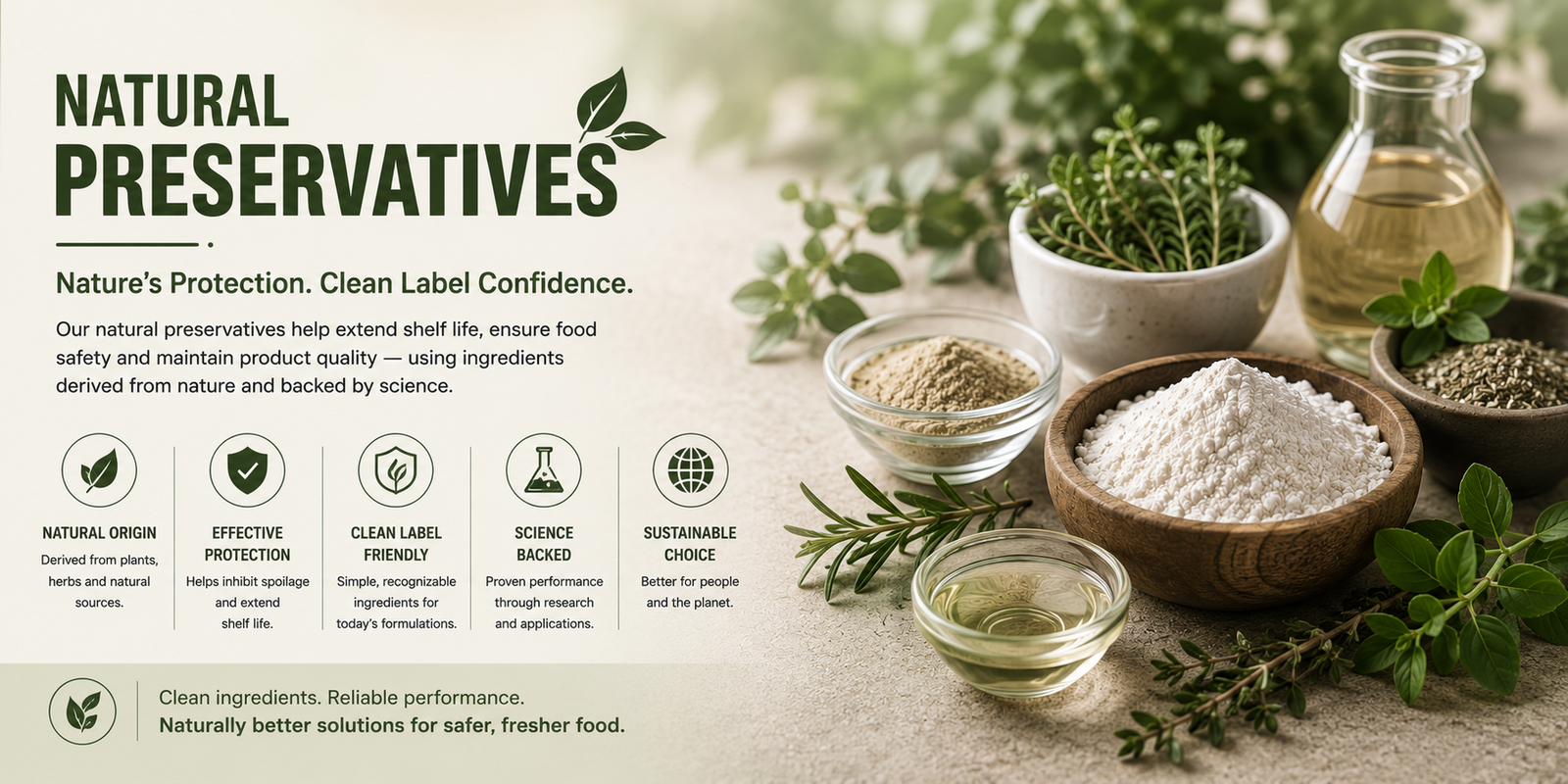 product natural preservatives